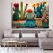 Diamond Painting Kits for Adults - Cactus DIY 5D Diamond Art Kits Full Drill Diamond Dots Paintings with Diamonds Gem Art and Crafts Home Decor 12x16inch